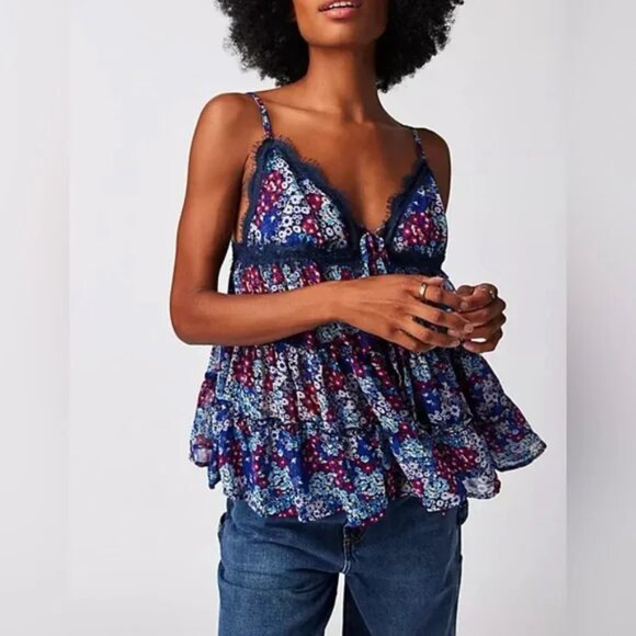 015  Free People, Merrie's Garden Top NWT Size Small - Picture 1 of 12